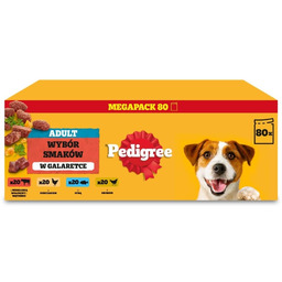 PEDIGREE Adult Karma mokra dla psów dorosłych, Wybór