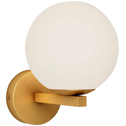 Lucande - Bidolo Lampa Ścienna IP44 Mosiądz