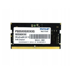 Patriot Signature So-Dimm Ddr5 16Gb 4800Mhz 1 Rank
