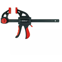 Ścisk stolarski 750x72mm,nylon,pistolet.