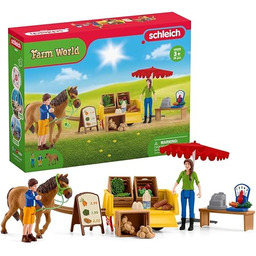 schleich FARM WORLD Mobilna Stoina Farma 42528 zestaw