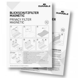 Filtr prywatyzujący 12,5'' do laptopów DURABLE MAGNETIC +