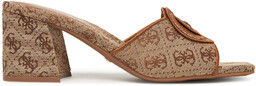 Klapki Guess FLJGEE FAL03 Brązowy