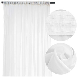 Firana Dekoracyjna Ivy 200 x 250 Taśma Woal