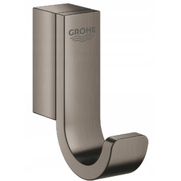 Wieszak haczyk łazienkowy brushed hard graphite Grohe Long-Life