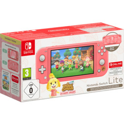 Konsola NINTENDO Switch Lite Koralowa + Animal Crossing: