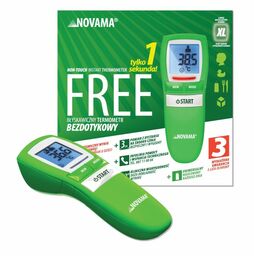 Novamed termometr bezdotykowy Novama Free Fresh green