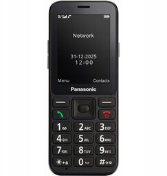 Panasonic KX-TU250 Exb czarny telefon komórkowy 4G