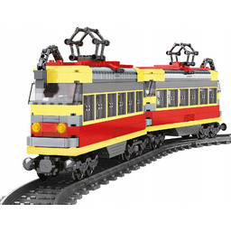 Tramwaj Elektryczny Do Złożenia Z Klocków Kolejka