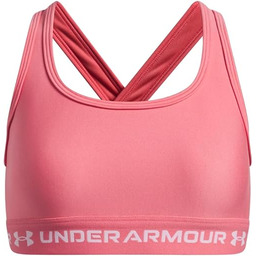 Under Armour Biustonosz G Crossback - Bittersweet Pink/Biały