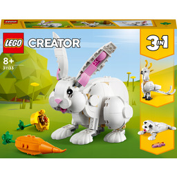 Lego Creator 3 w 1 Biały królik 31133