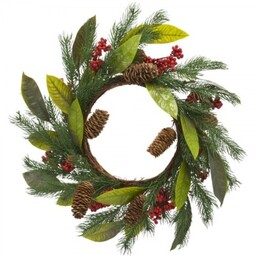 SASKA CHRISTMAS Wianek dekoracyjny 1066714 43 cm