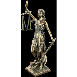 Rzeźba prezent dla prawnika TEMIDA SPRAWIEDLIWOŚCI VERONESE (WU75802A4)
