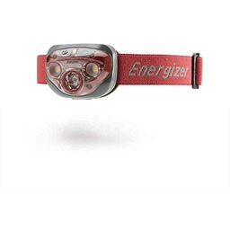 Energizer Latarka Czołowa LED 315 Lumenów, Wodoodporna, Rdzawoczerwona