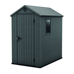 KETER Domek narzędziowy Darwin 4x6 Szary 125.8 x