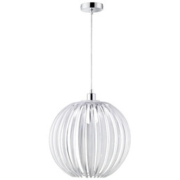 Lampa wisząca nowoczesna transparentna akrylowe pręty 40cm E27