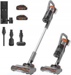 Odkurzacz pionowy WORX WX038 2x2Ah bezszczotkowy 25 kPA