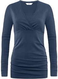 Damska tunika ciążowa granatowa Bellybutton Maternity, r.L