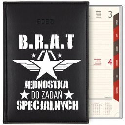 KALENDARZ PLANER B5 2025 PREZENT DLA BRATA JEDNOSTKA