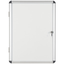 Gablota wewnętrzna z białą powierzchnią magnetyczną, 500 x