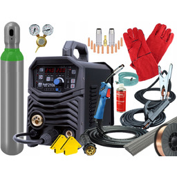 Zestaw Spawarka Migomat Easymig 210S Mma Tig 200A