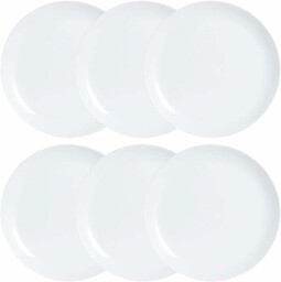 Luminarc Diwali talerz płaski, opal, 25 cm, biały,