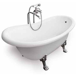 Besco Otylia wanna owalna Retro 170x77 + nogi