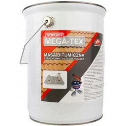 Masa Bitumiczna Izoplast Tex Czarny 6KG Adw