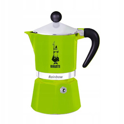 Kawiarka Bialetti Rainbow 3tz Zielona