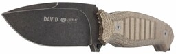 Nóż Viper David Evolution Green Canvas Micarta, DSW