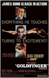 James Bond Goldfinger Maxi plakat