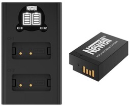 Zestaw ładowarka dwukanałowa Newell DL-USB-C i akumulator LP-E17