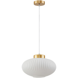 Italux Groste PND-52376-1-GD lampa wisząca nowoczesna stal, złota,