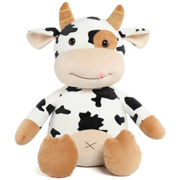 MASKOTKA KROWA PLUSZOWA KRÓWKA ZABAWKA PRZYTULANKA 36cm