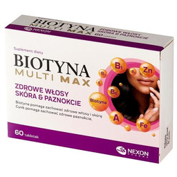 Biotyna MULTI MAX, 60 tabl.