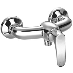 OMNIRES Bateria wannowa natynkowa Art Deco AD5140 Chrom