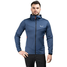 Salewa Bluza trekkingowa męska Sella Crevasse HD niebieska