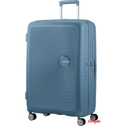 American Tourister Walizka Soundbox 77/28 TSA EXP Stone