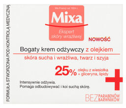 Mixa - Krem odżywczy z olejkiem z wiesiołka