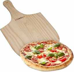 Relaxdays Łopatka do pizzy z drewna, z poręcznym