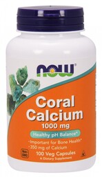 Now Foods Coral Calcium (Wapno koralowca) 1000 mg