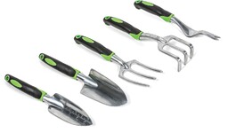 Zestaw aluminiowych narzędzi ogrodowych, 5 szt