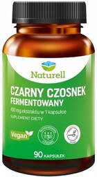 Suplement diety, Naturell Czarny Czosnek Odporność Fermentowany 90