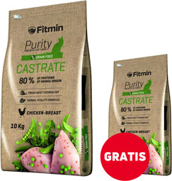 FITMIN Cat Purity Castrate 10 kg + przysmak