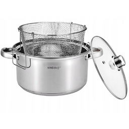 Garnek 5,5 L Koszyk do Smażenia Frytek Ryb