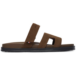 Klapki Tommy Hilfiger Adjustable Premium Suede Sandal FM0FM05774