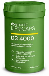LIPOCAPS D3 4000 Liposomal Witamina D3, Formeds