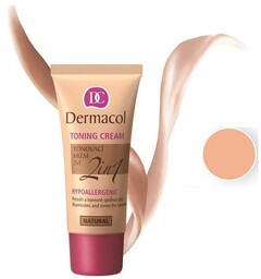 Dermacol Toning Cream 2in1 Hypoallergenic Natural 30ml krem