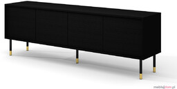 Szafka RTV SHERIFF 180 Czarny