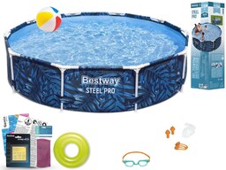 Basen Bestway 305x66 Ogrodowy Stelażowy 56985 9w1
